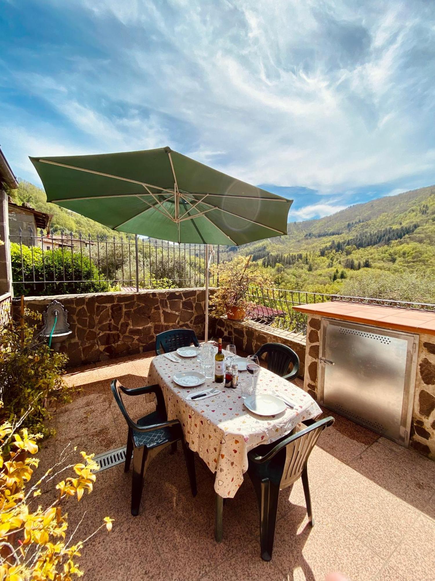 La Vista Dal Civico 26 Villa Bagni di Lucca Eksteriør bilde