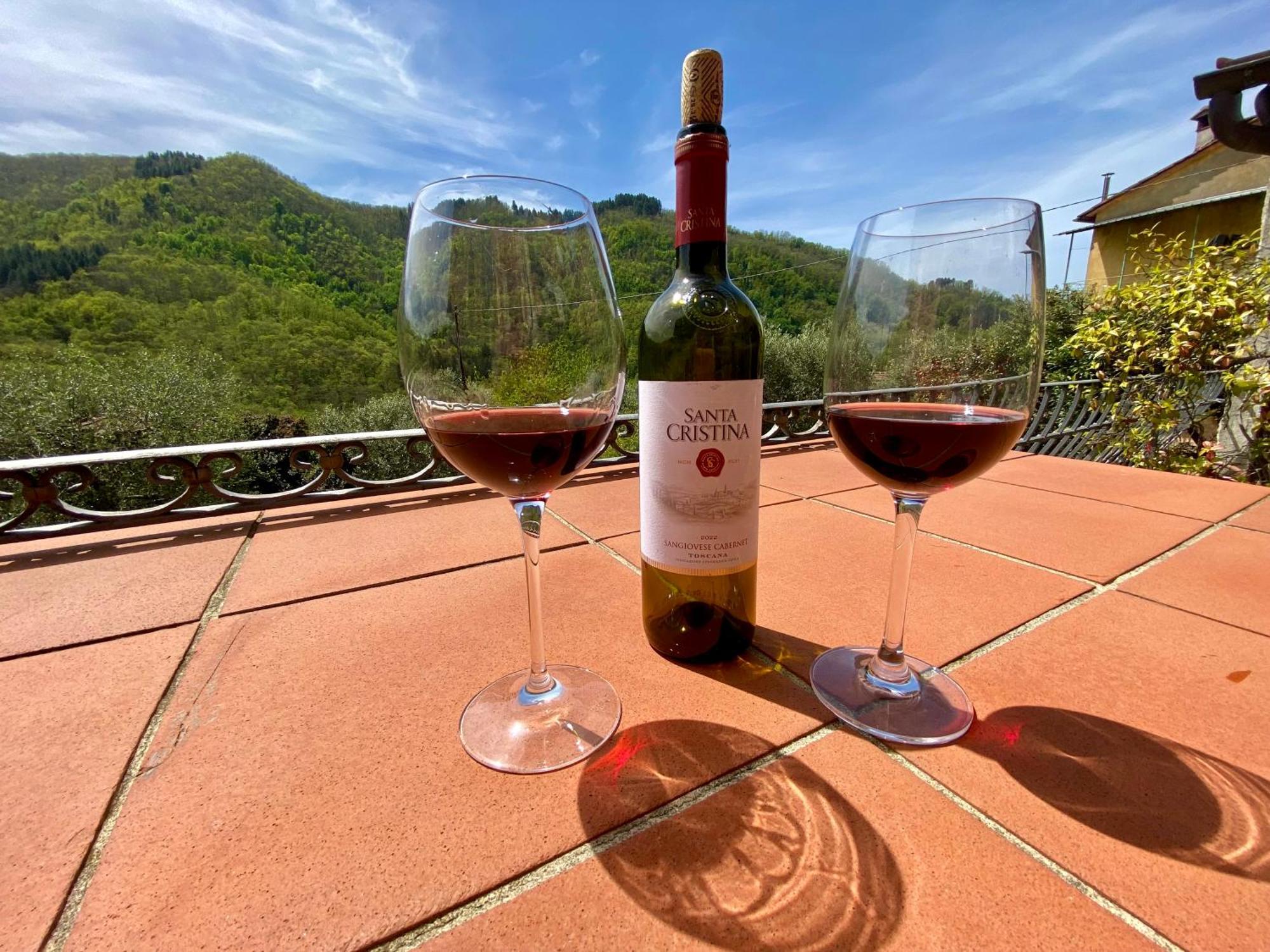 La Vista Dal Civico 26 Villa Bagni di Lucca Eksteriør bilde